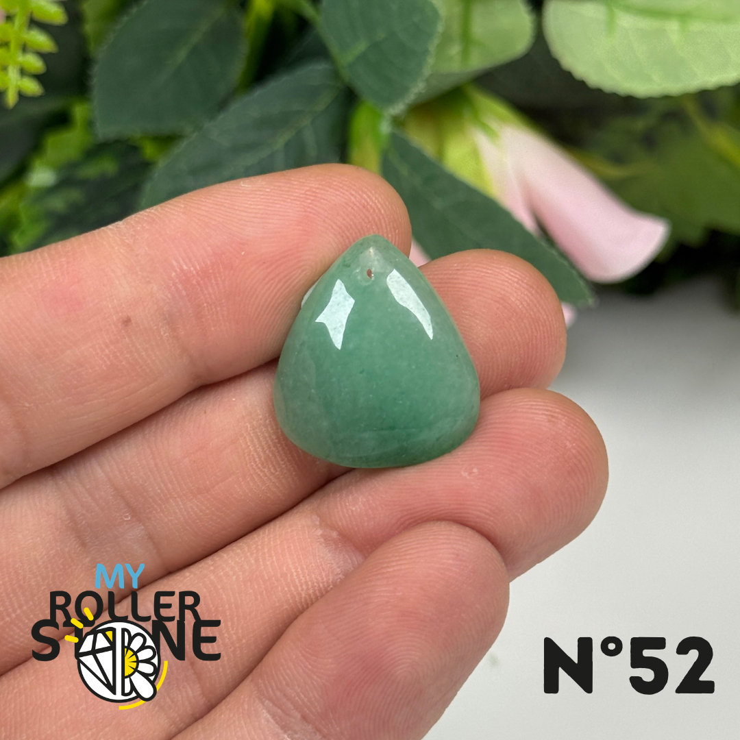 Pendentif Aventurine Percé 5A