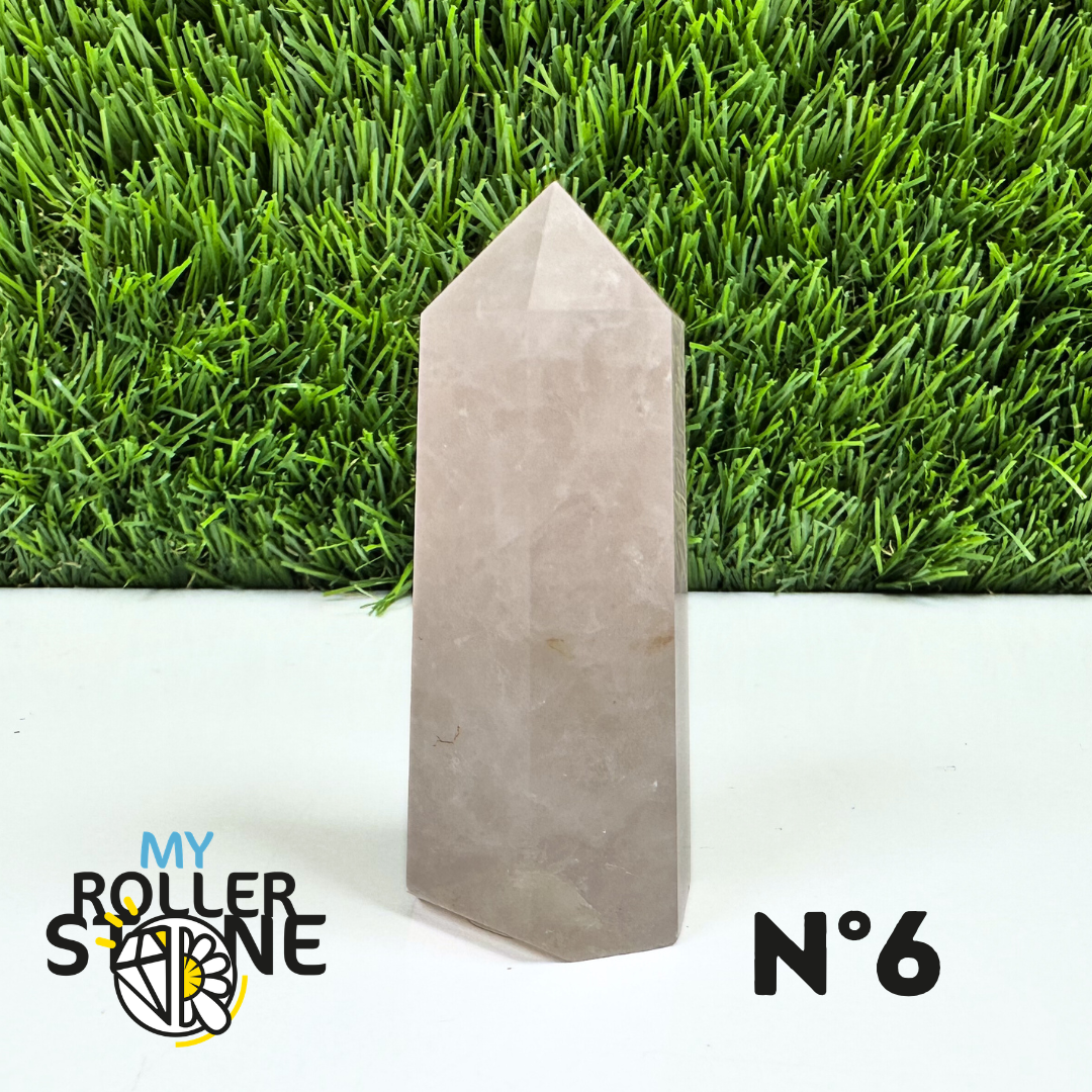 Pointes Pierre Quartz Rose