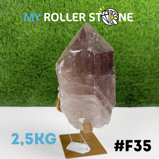 Quartz Fumé sur Support #F35