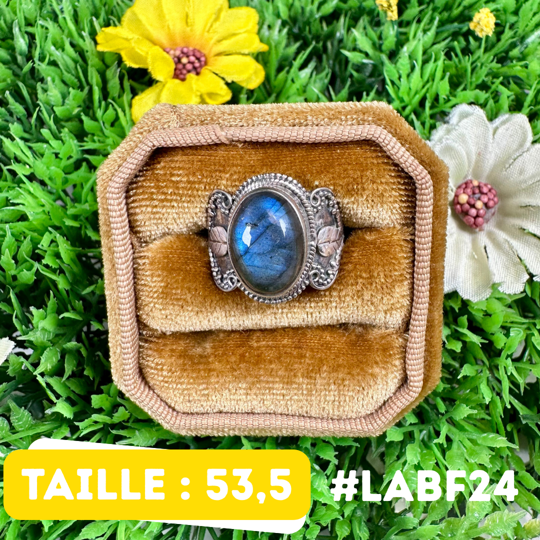 Bague Labradorite Bluefire #LABF24