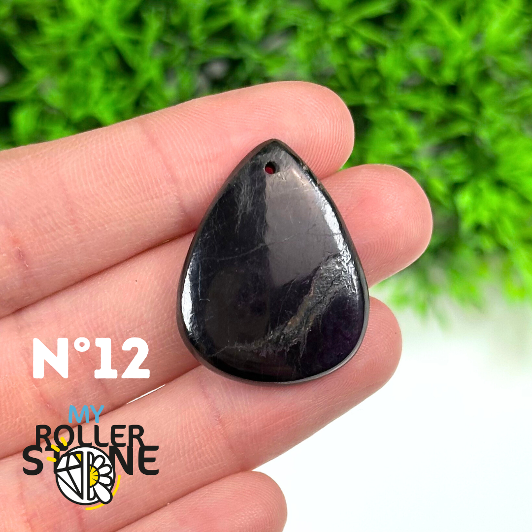 Pendentif Percé Purpurite 5A
