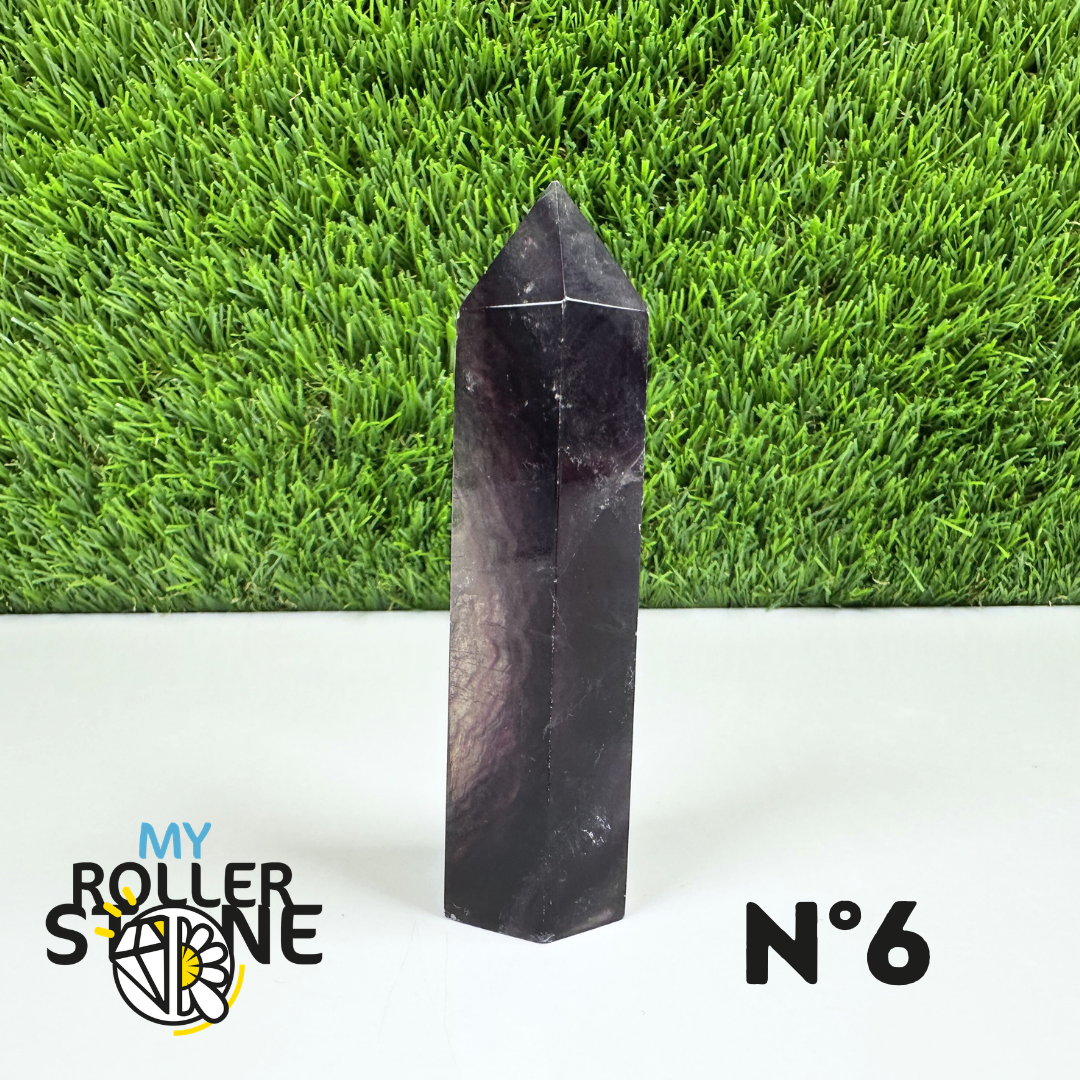 Pointes Pierre Fluorite Arc-en-Ciel