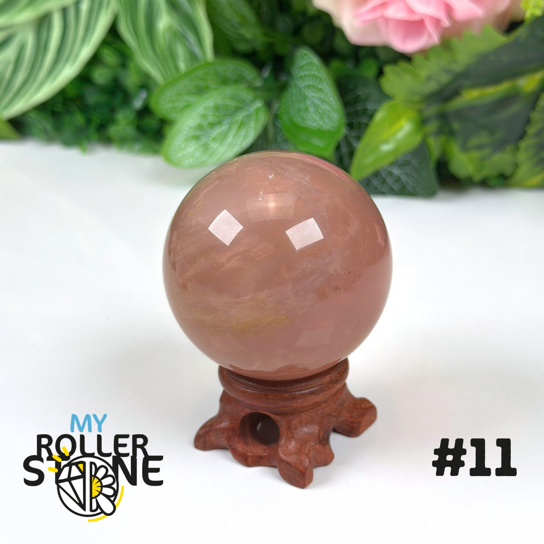 Sphère Quartz rose Étoilé