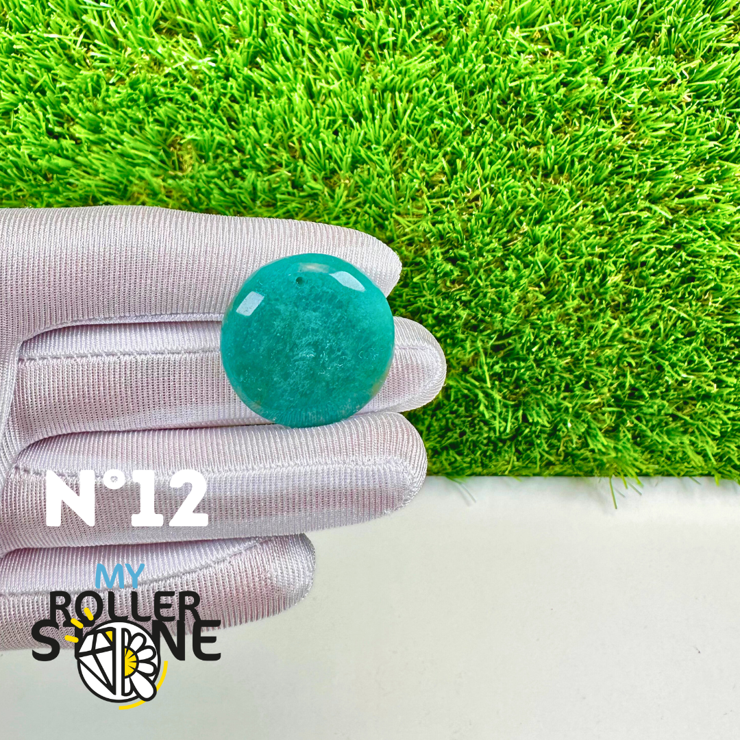 Pendentif Amazonite bleue