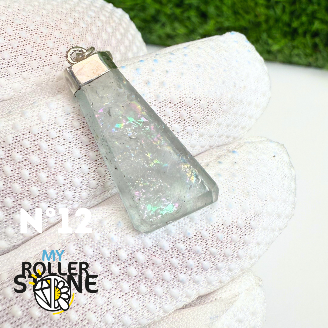 Pendentif Aigue-Marine et Argent