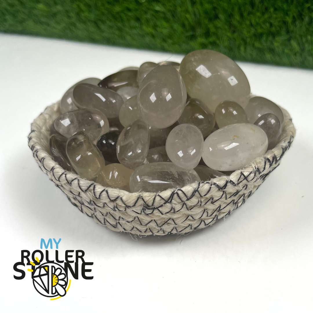 Pierres roulées en Quartz fumé