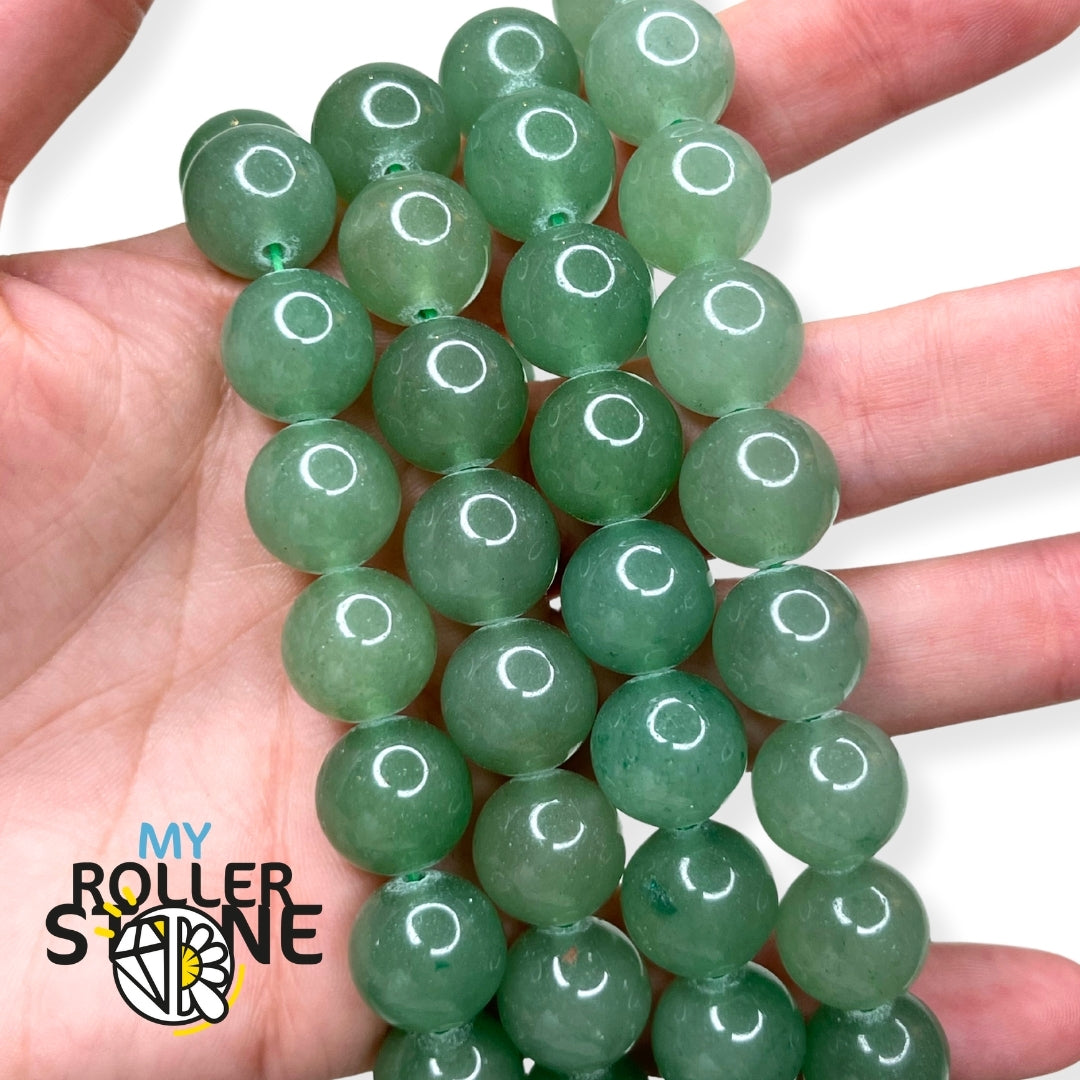 Perle aventurine verte 12 MM