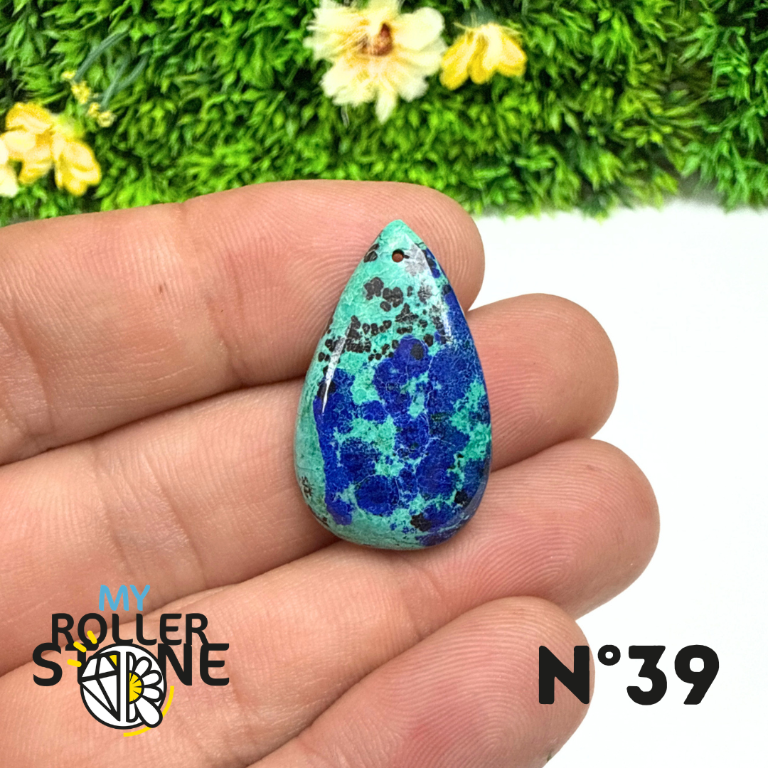 Pendentif Azurite Malachite 5A