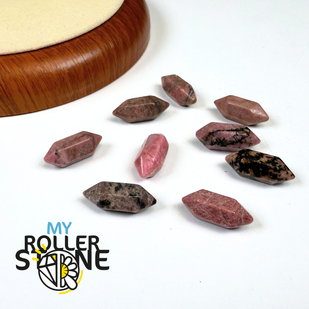 Petite Double Pointe Rhodonite Australienne