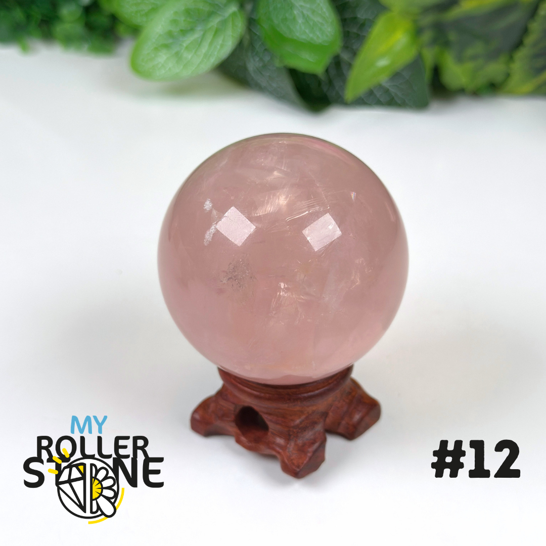 Sphère Quartz rose Étoilé