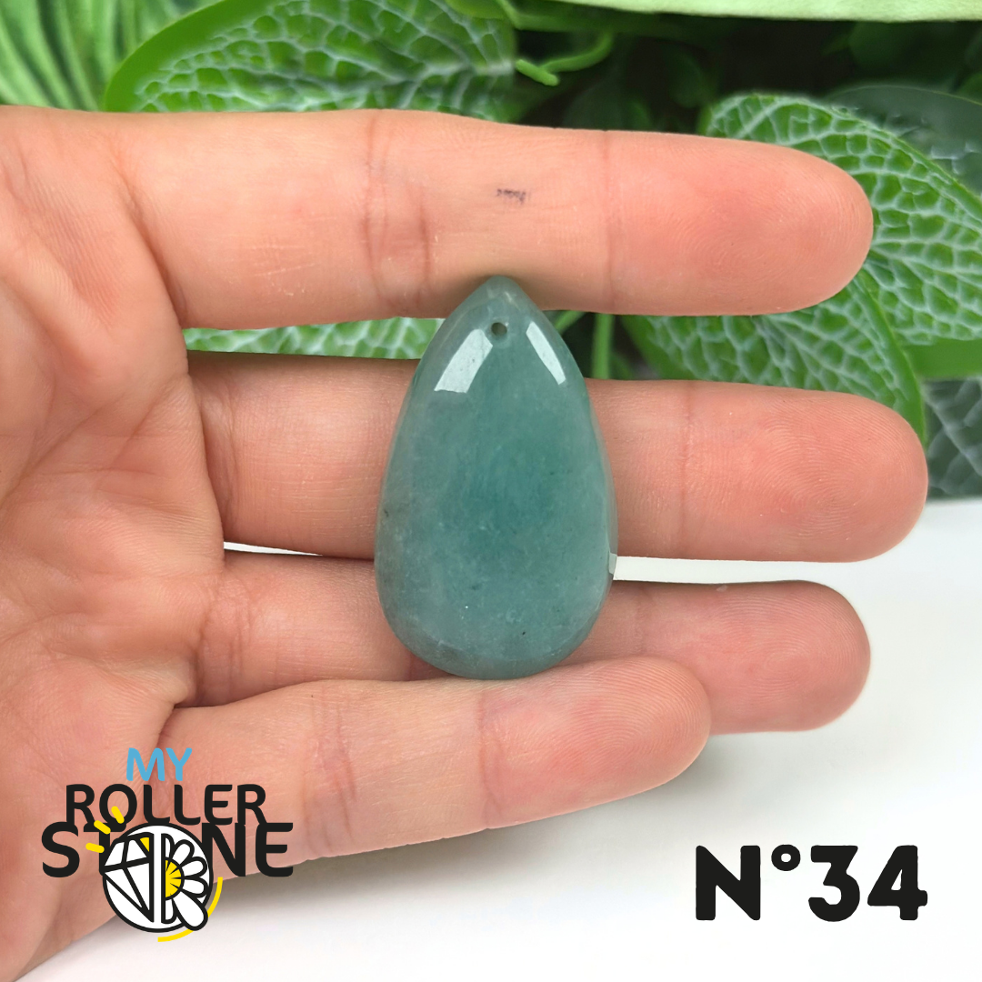 Pendentif Amazonite Brésil 5A