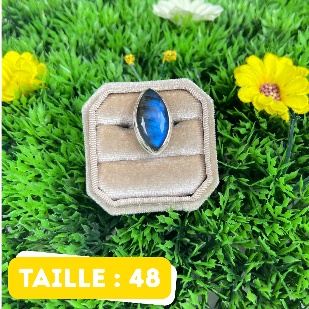 Bague Labradorite Bluefire #313