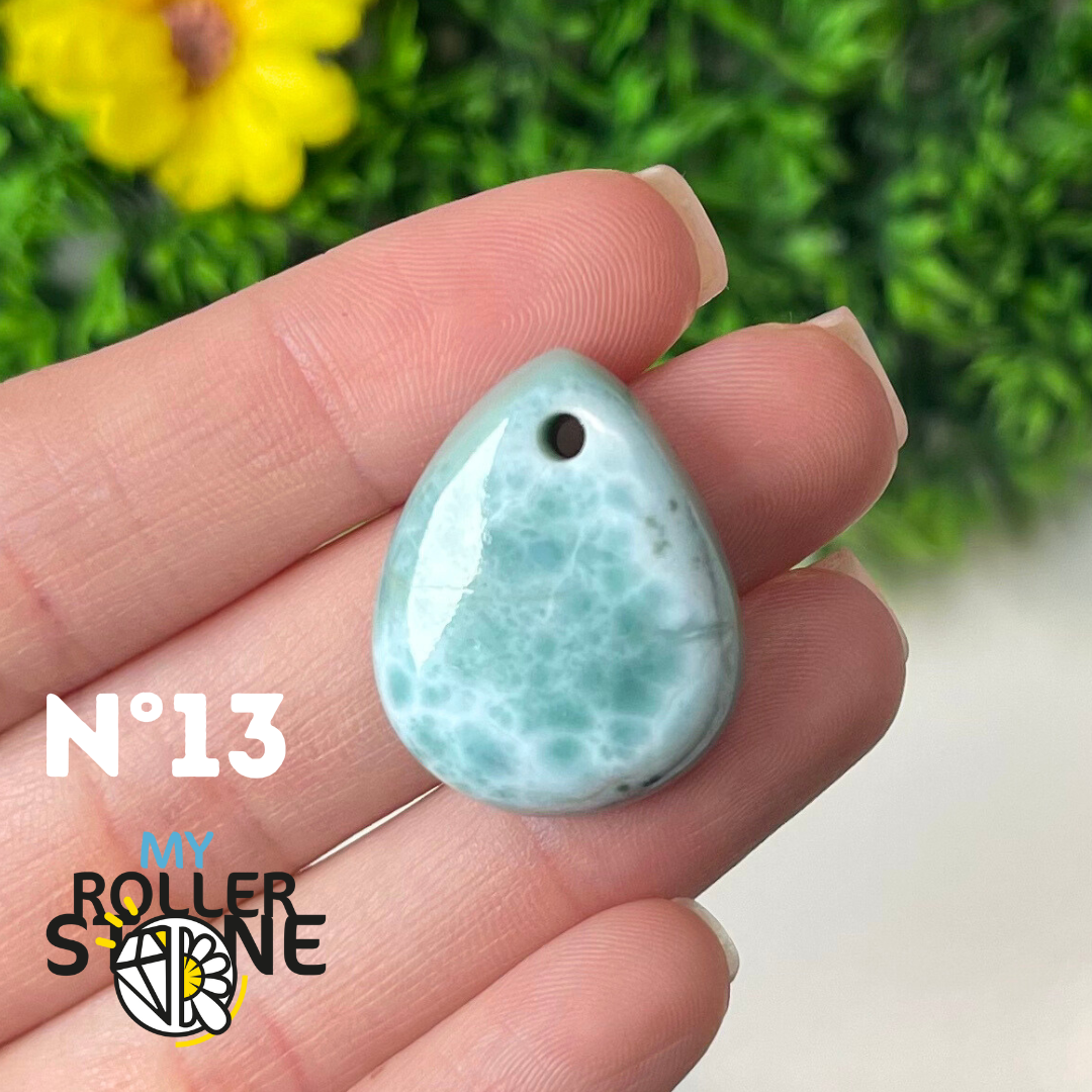 Pendentif Larimar 5A percé