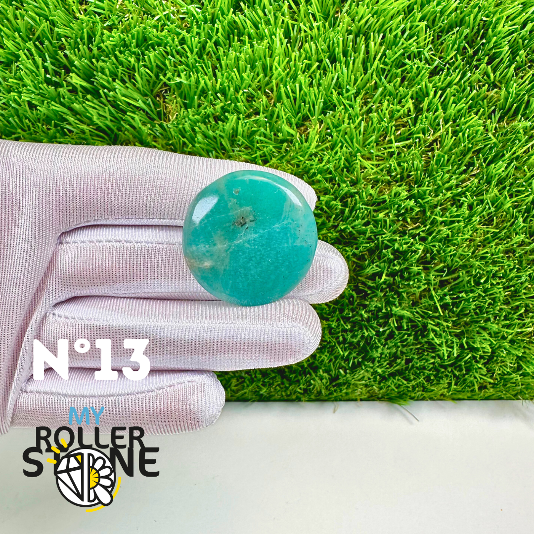 Pendentif Amazonite bleue