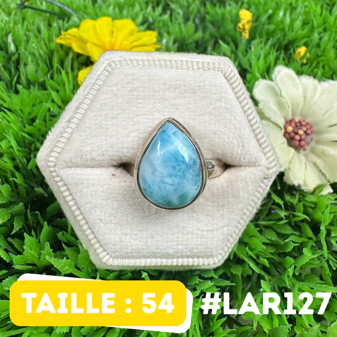 Bague Larimar #LAR127