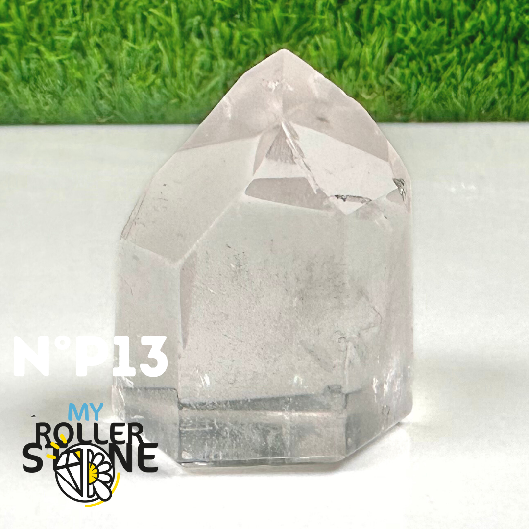 Pointe en Cristal de Roche Petite Taille