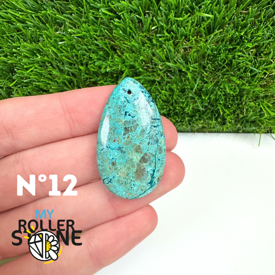 Pendentif Percé Shattuckite 5A