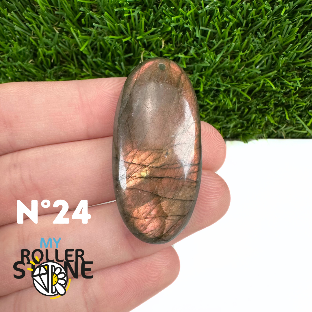 Pendentifs Labradorite Violette forme Libre 5A