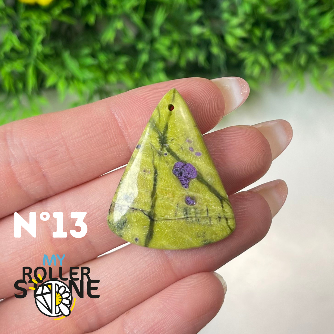 Pendentif Atlantisite 5A percé