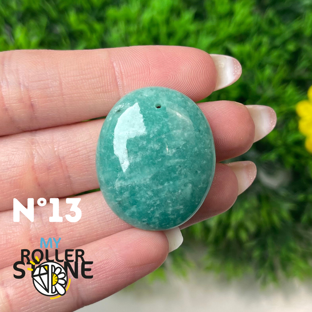 Pendentif Amazonite Brésil 5A