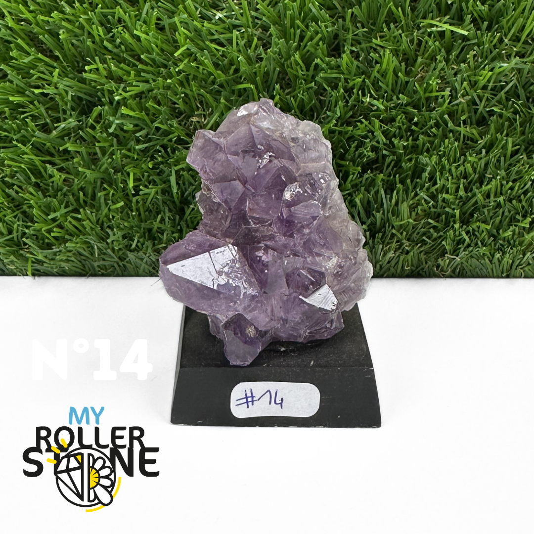 Améthyste sur socle