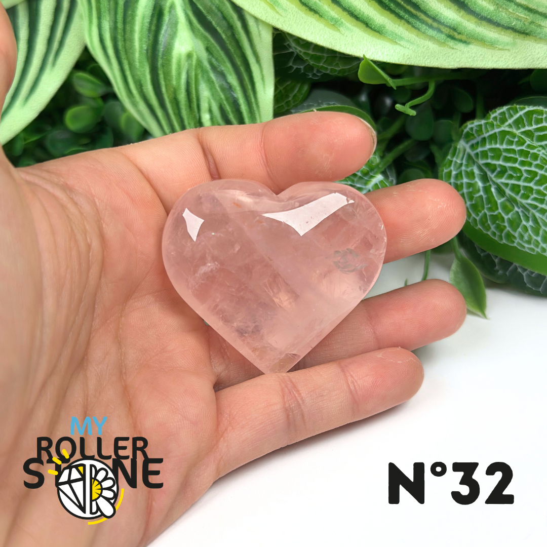 Cœur en Quartz rose