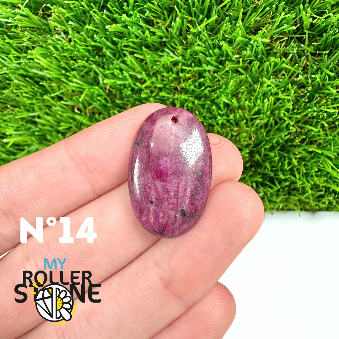 Pendentif Percé Rubis 3A