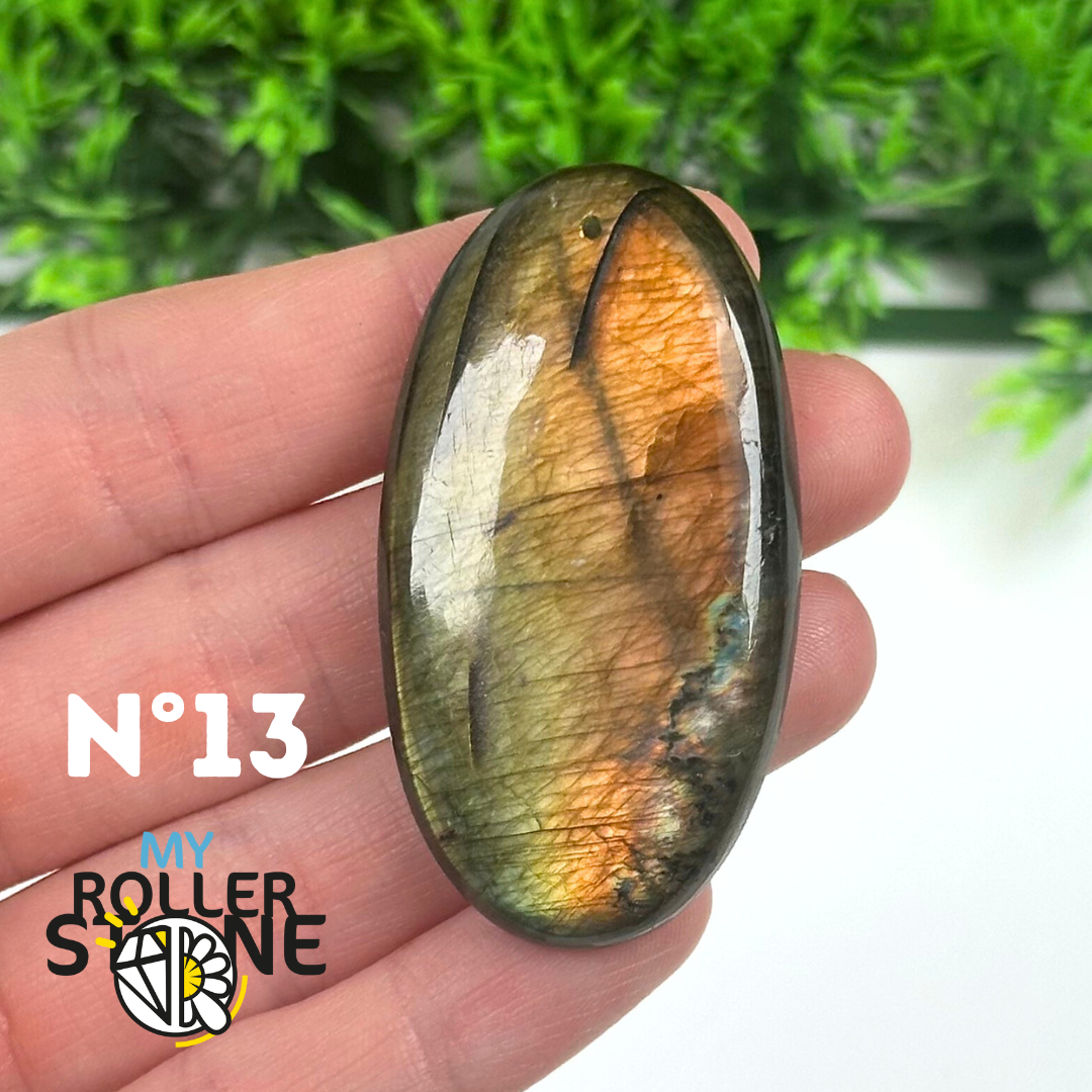 Pendentif Labradorite Multicolore 5A