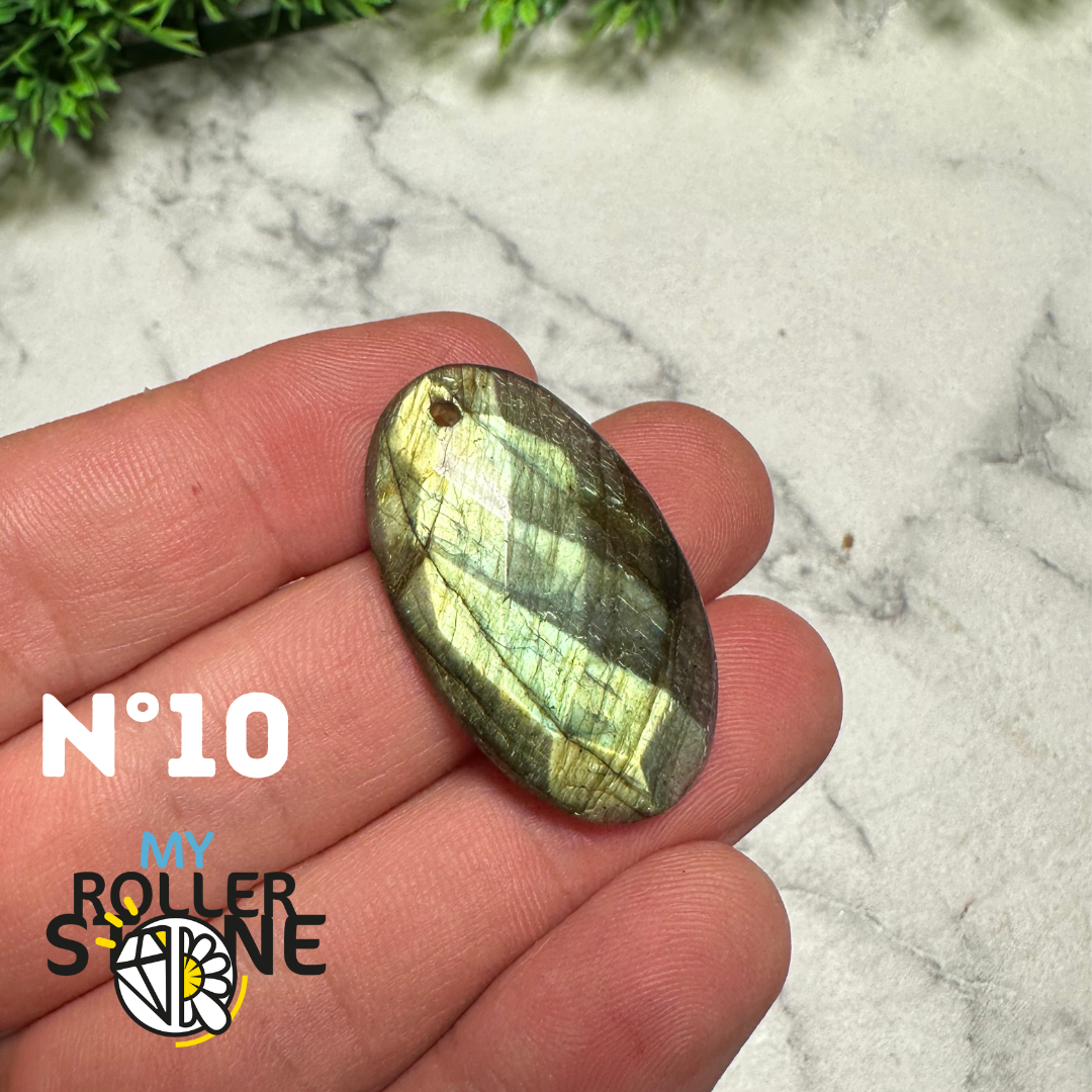 Pendentifs Labradorite forme Libre Facettée