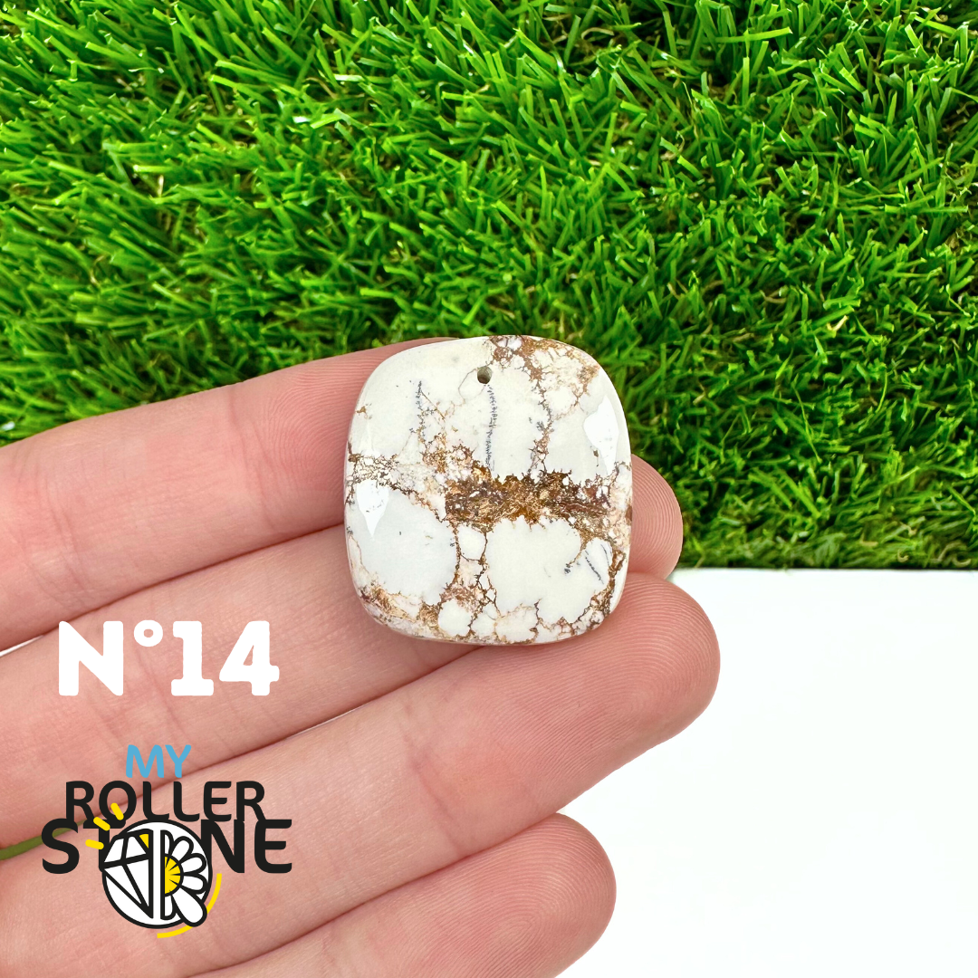 Pendentif en Magnésite « Cheval Sauvage »