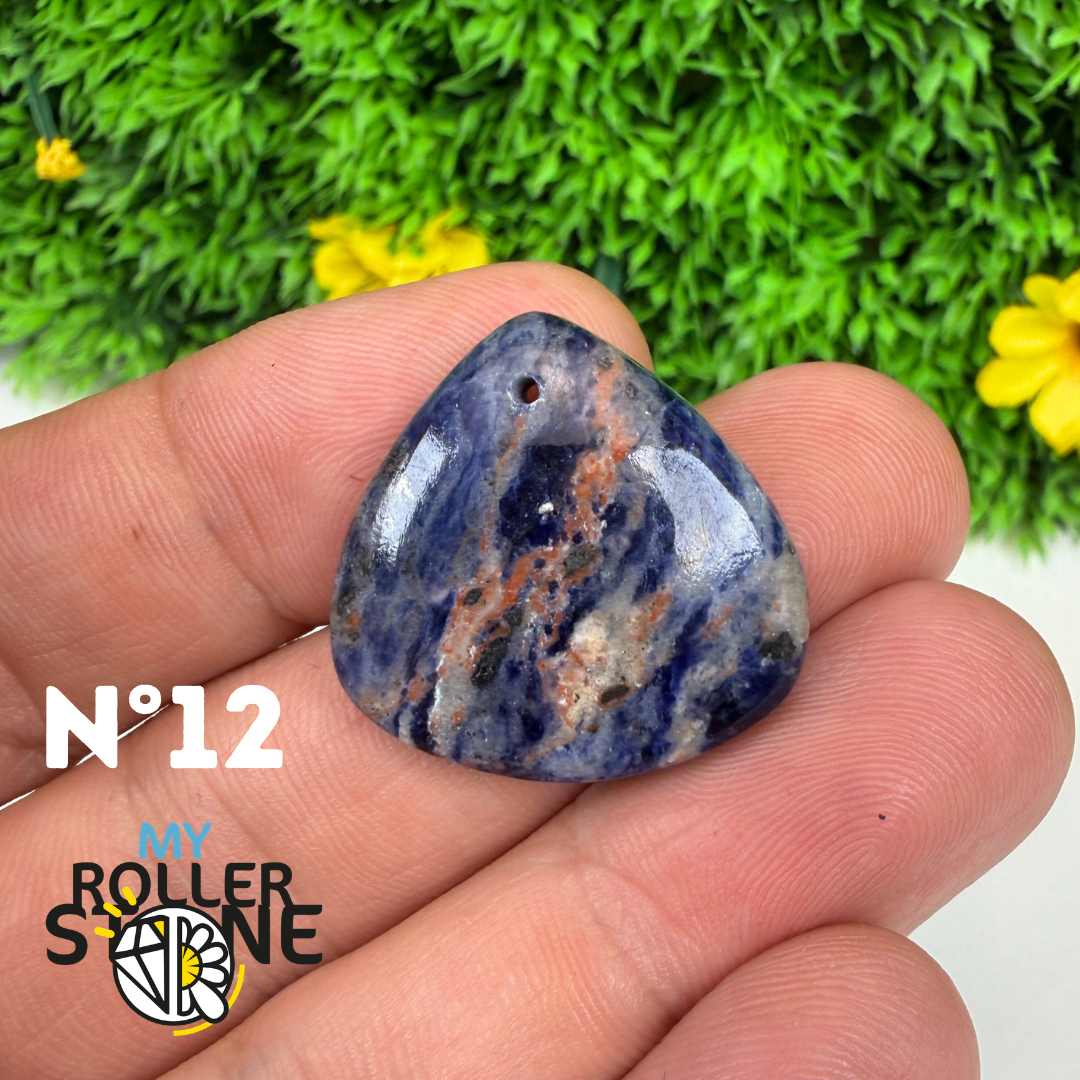 Pendentifs Percés Sodalite 5A