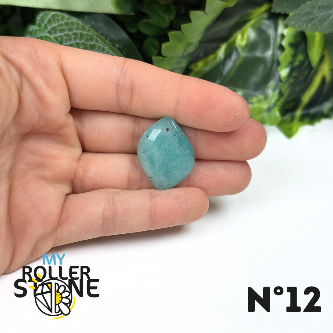 Pendentif Amazonite Brésil 5A