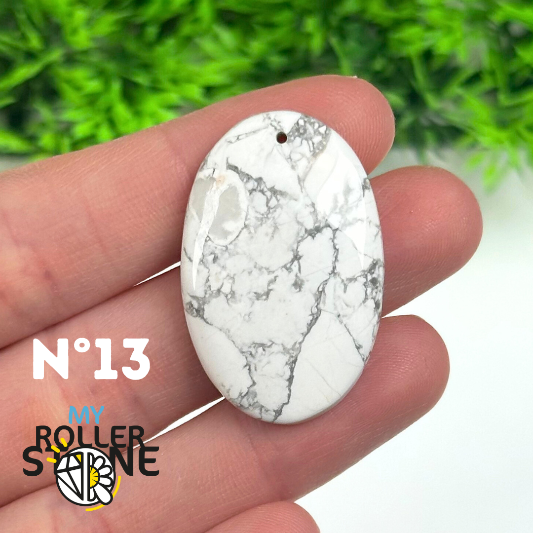 Pendentif Howlite 5A