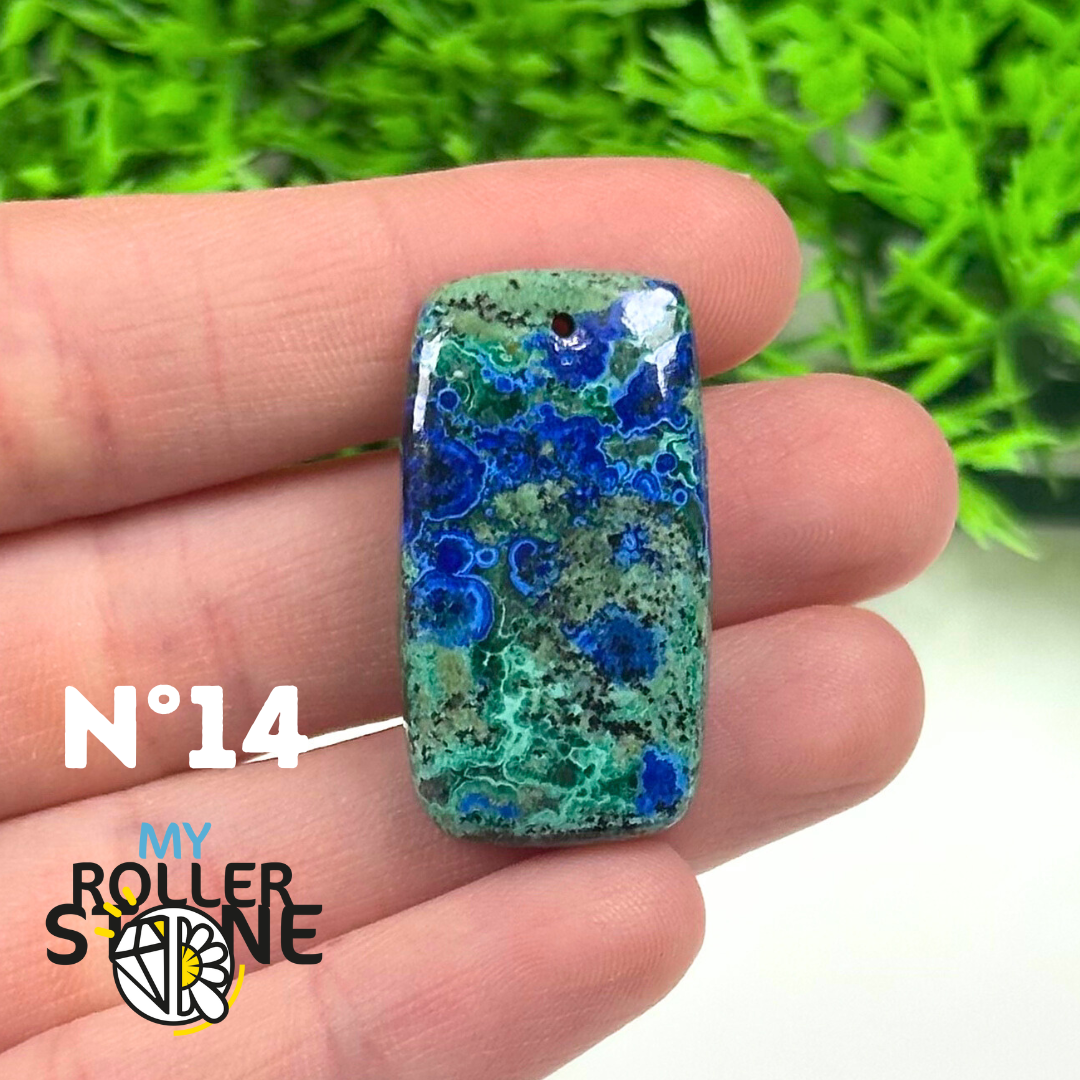 Pendentif Azurite Malachite 5A