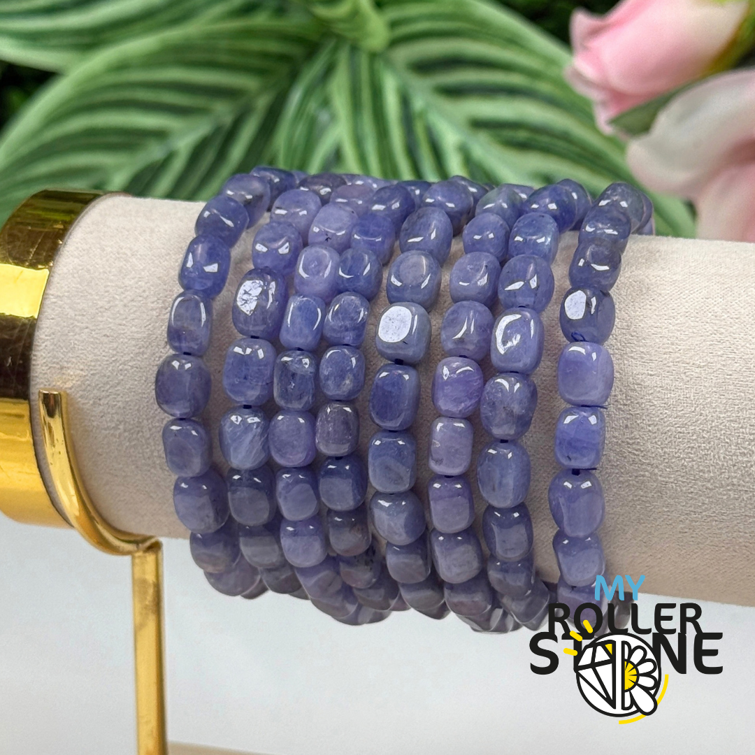 Bracelet Perle Baroque Tanzanite 3A