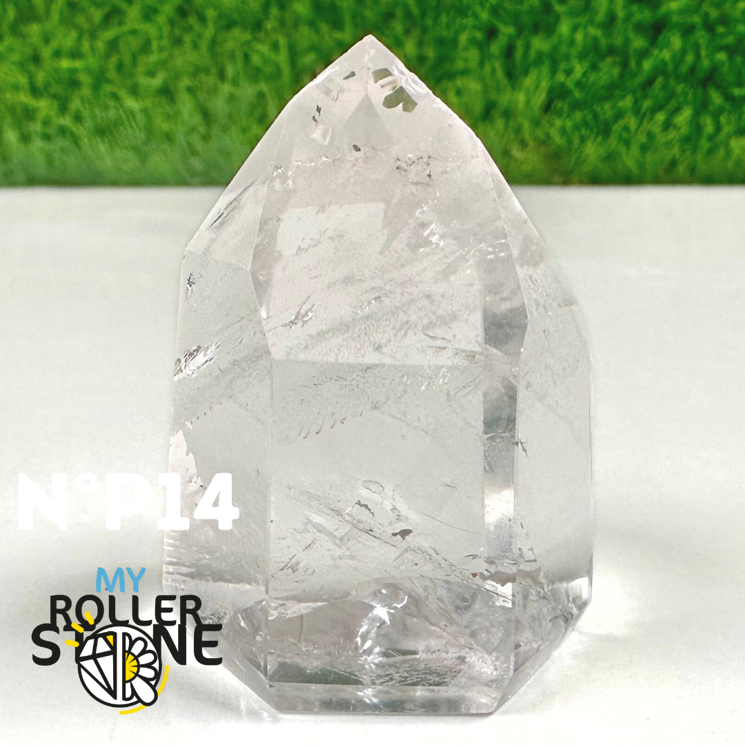 Pointe en Cristal de Roche Petite Taille