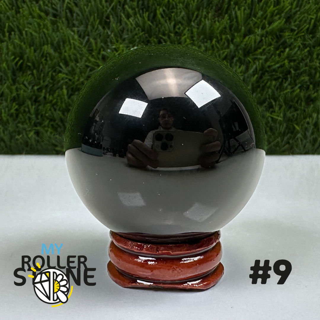 Sphère Obsidienne Œil Céleste (Arc-en-Ciel)