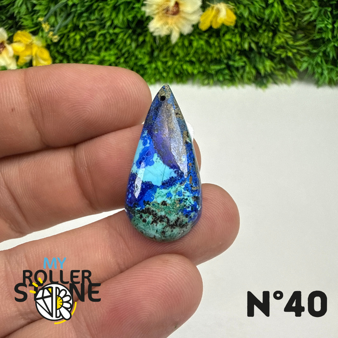 Pendentif Azurite Malachite 5A