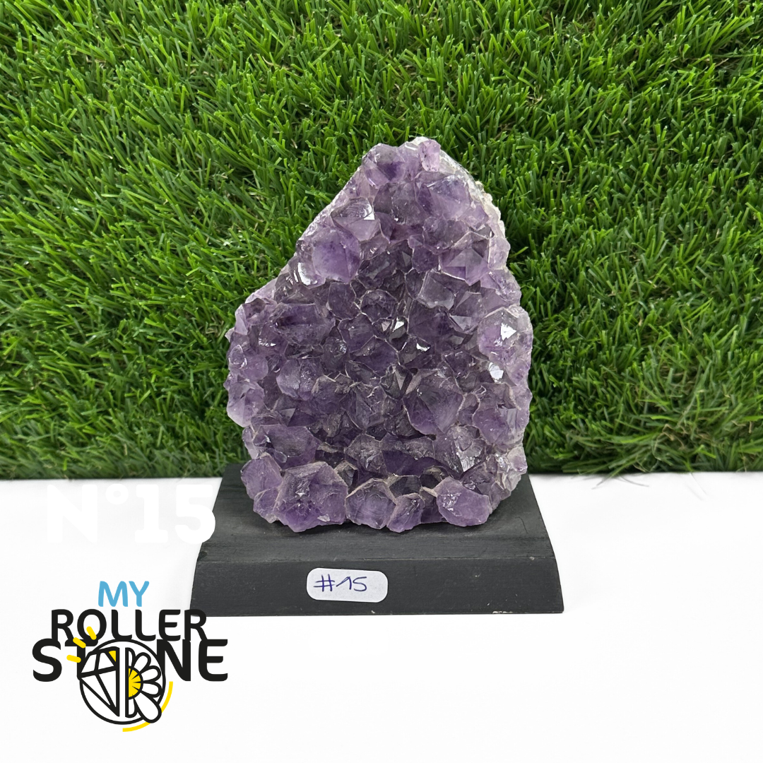 Améthyste sur socle