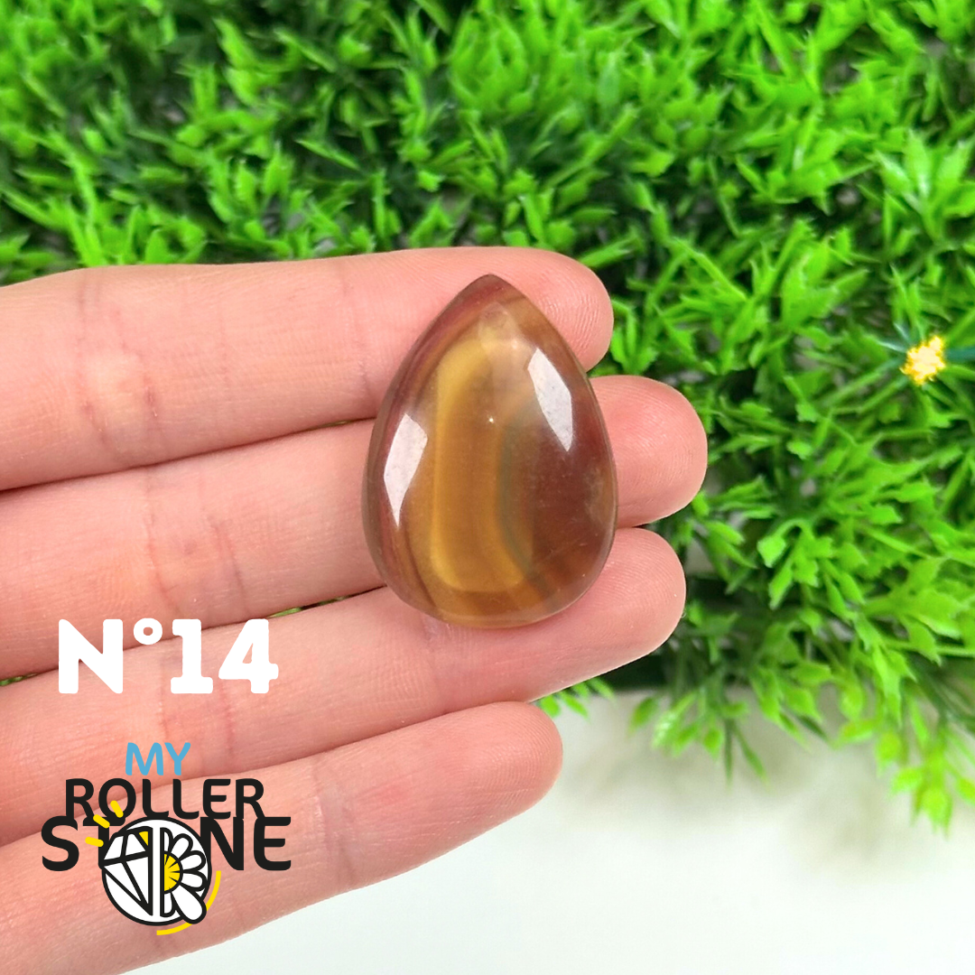 Pendentif Percé Fluorite 5A