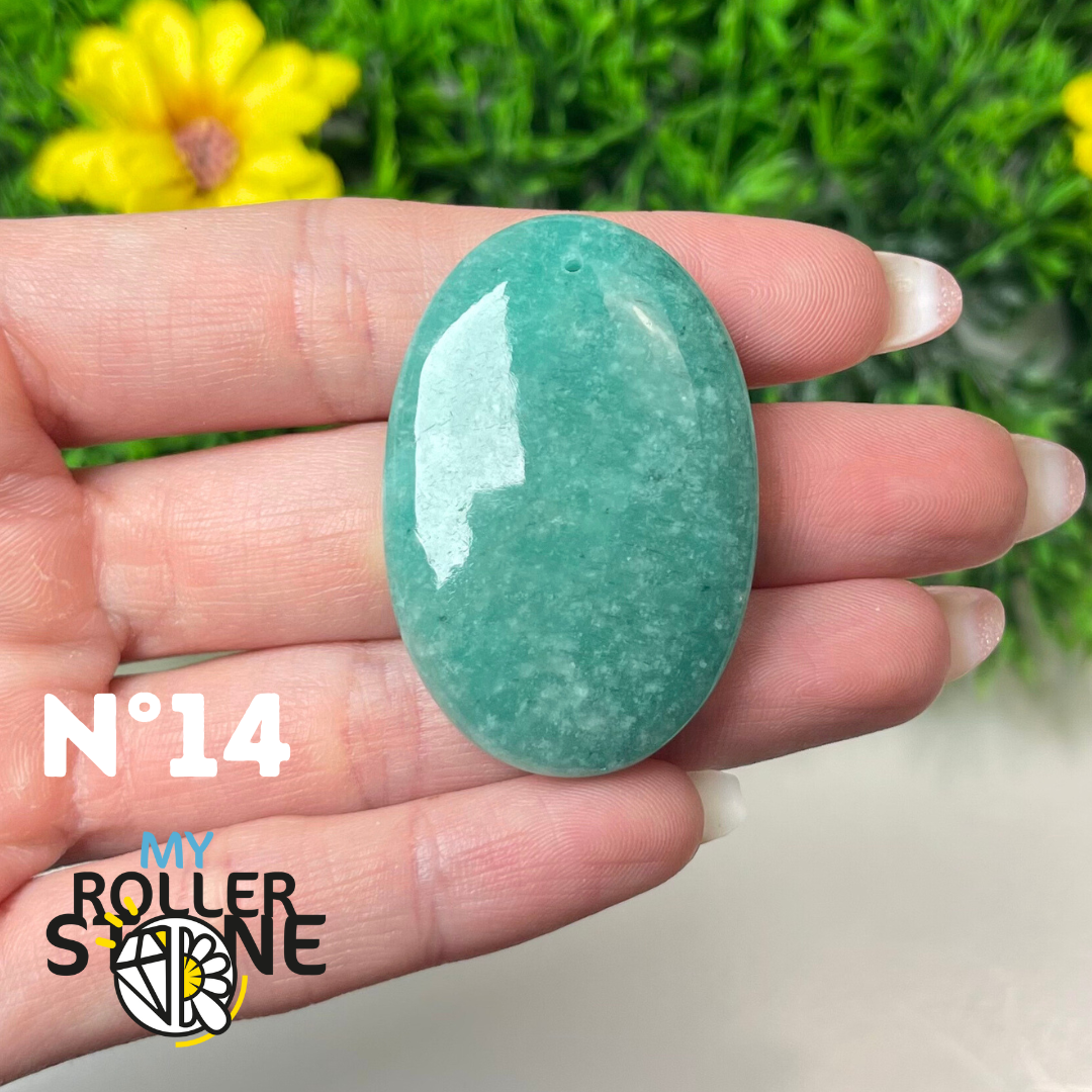 Pendentif Amazonite Brésil 5A