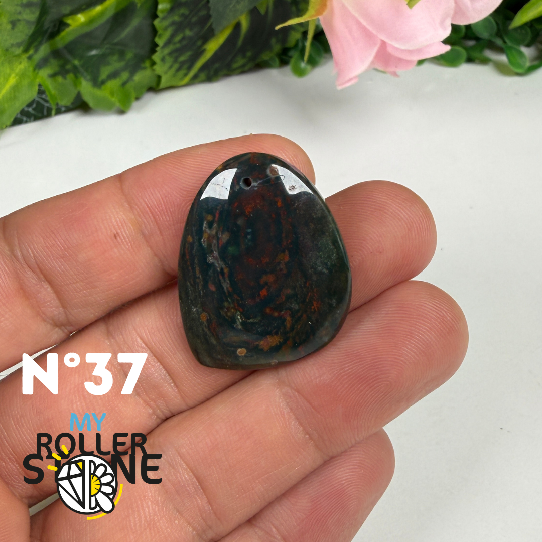 Pendentif Percé Héliotrope