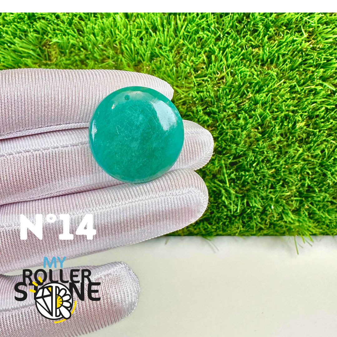 Pendentif Amazonite bleue