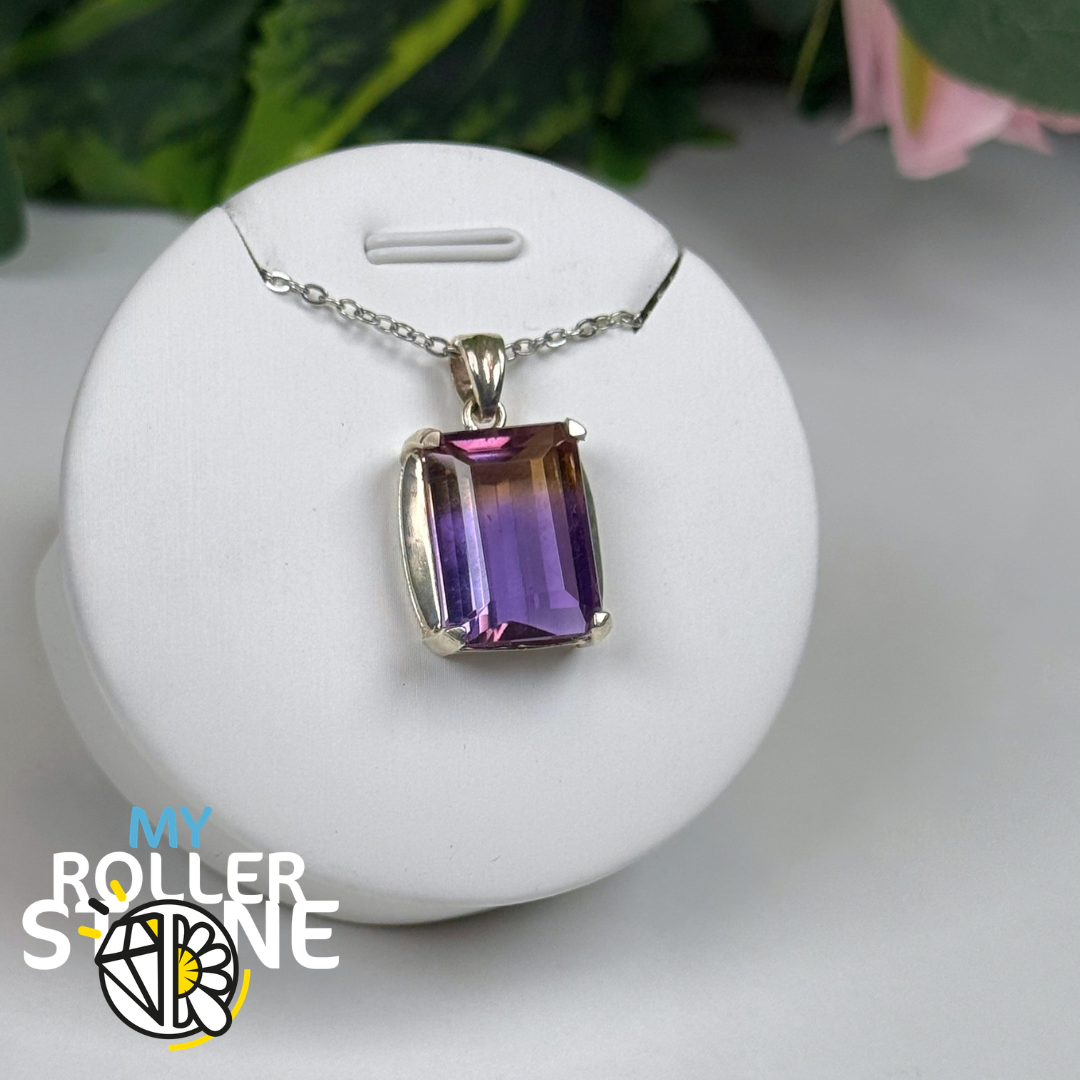 Pendentif Amétrine et Argent 925 #2