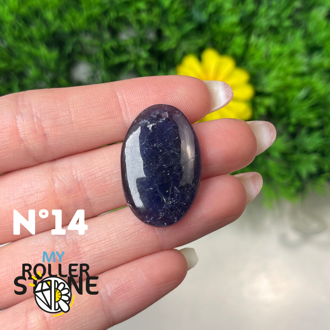 Pendentif Iolite Sunstone 5A