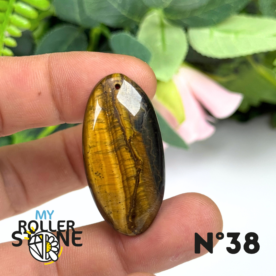 Pendentif Oeil de Faucon Percé 5A