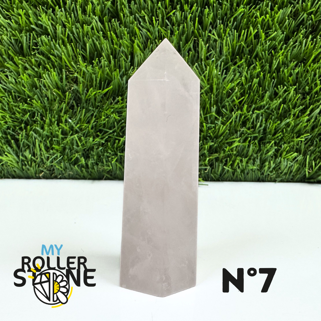 Pointes Pierre Quartz Rose