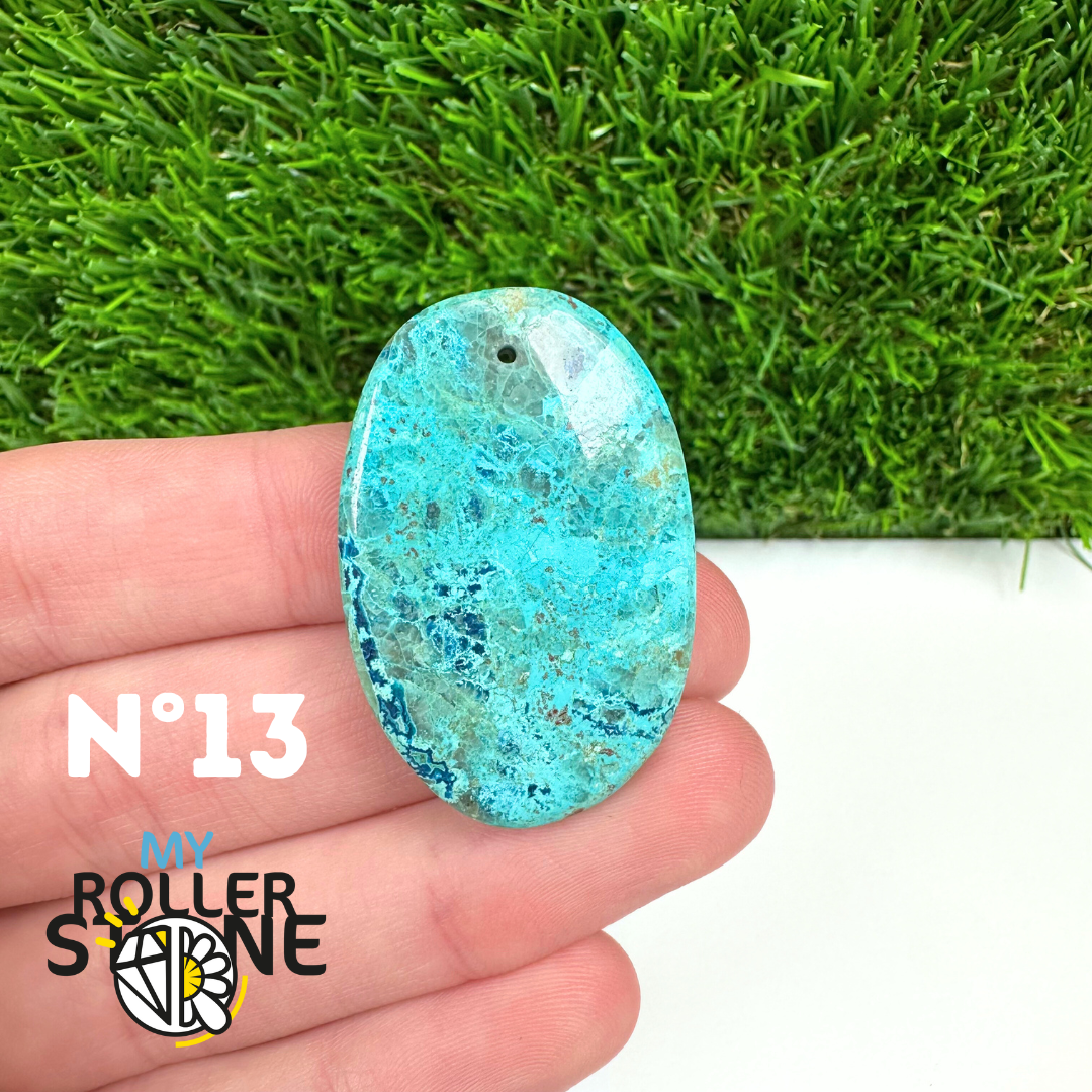 Pendentif Percé Shattuckite 5A