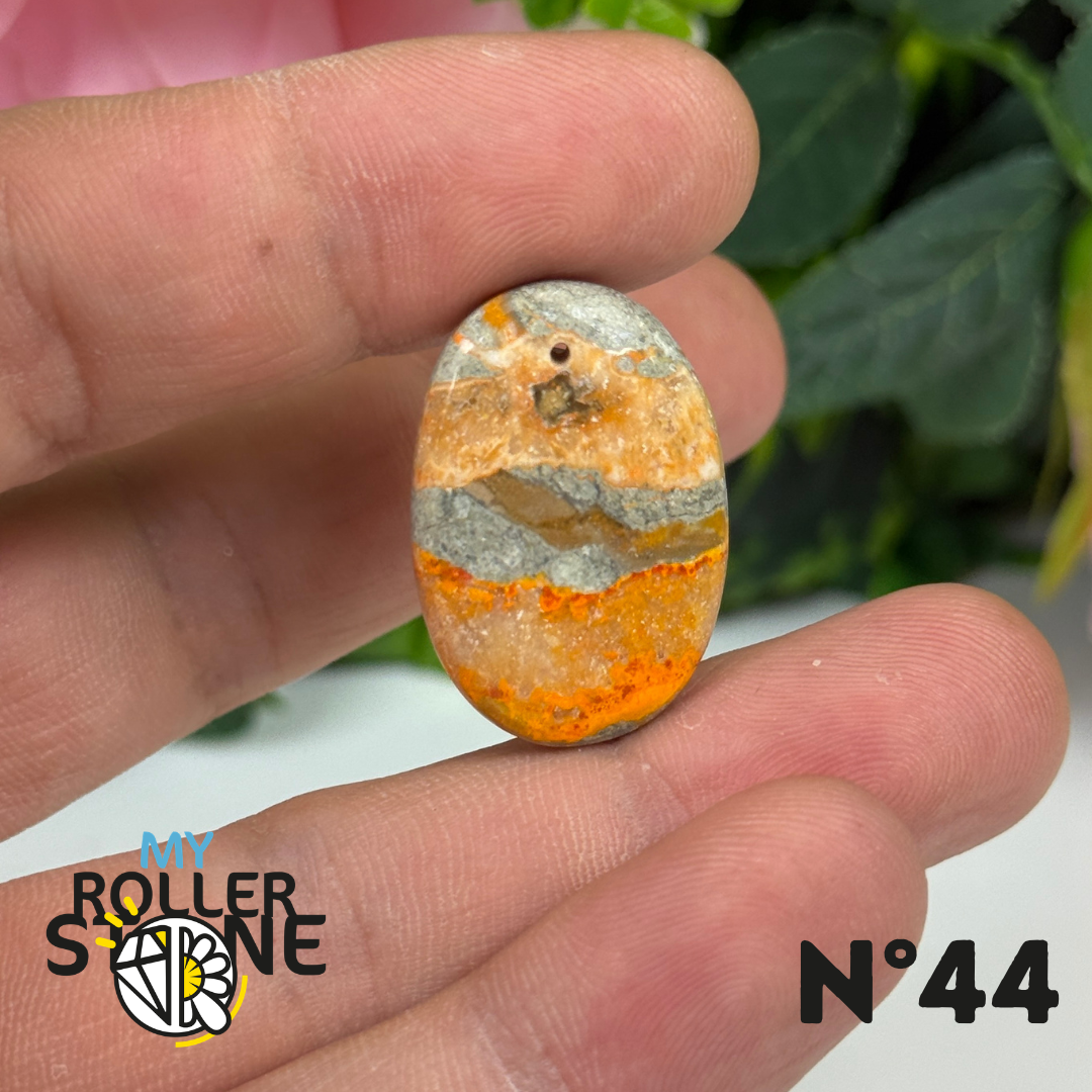 Pendentif Jaspe Bumblebee 5A Percé (BOURDON)