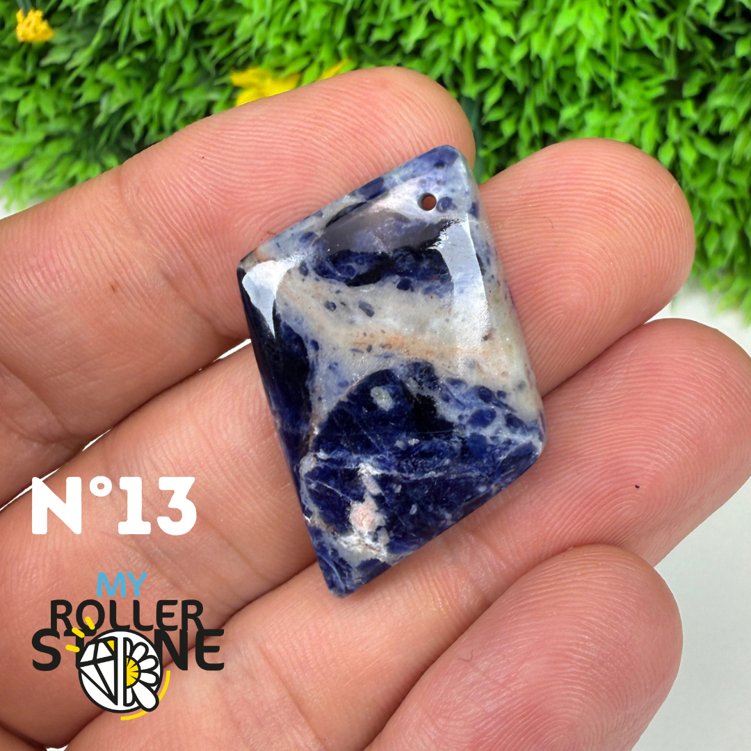 Pendentifs Percés Sodalite 5A